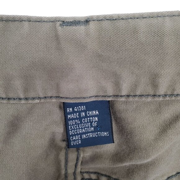 Polo Ralph Lauren Mens Pants Khaki Cotton 38x30 Relaxed Fit Straight Leg Green - Picture 4 of 11